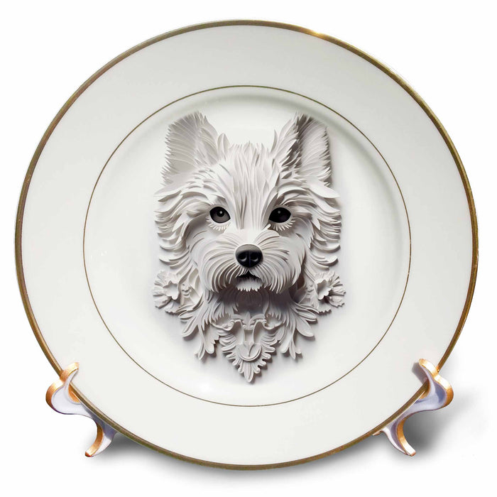 image of 8 inch Porcelain Plate