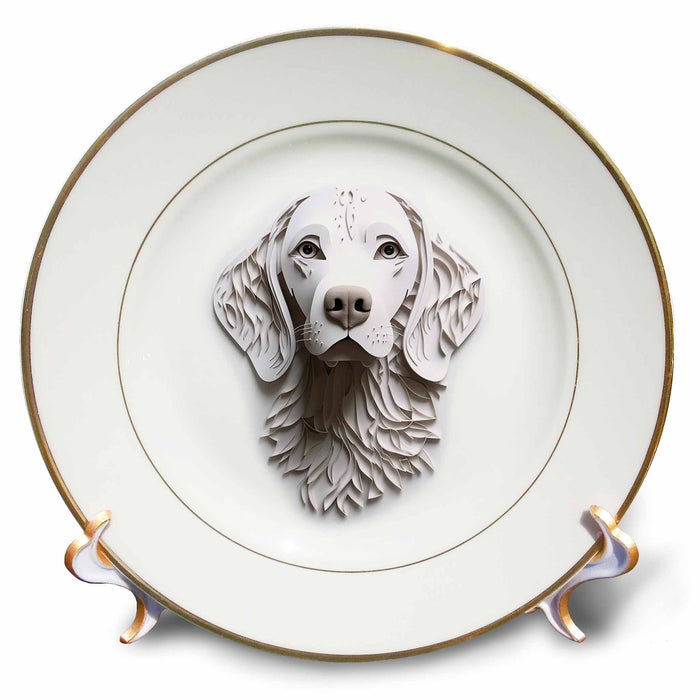 image of 8 inch Porcelain Plate