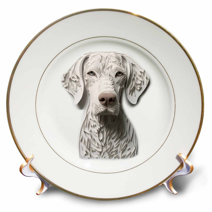 image of 8 inch Porcelain Plate