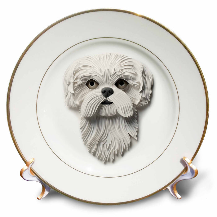 image of 8 inch Porcelain Plate