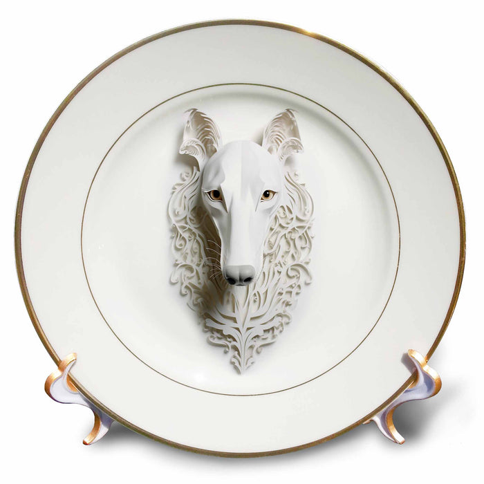 image of 8 inch Porcelain Plate