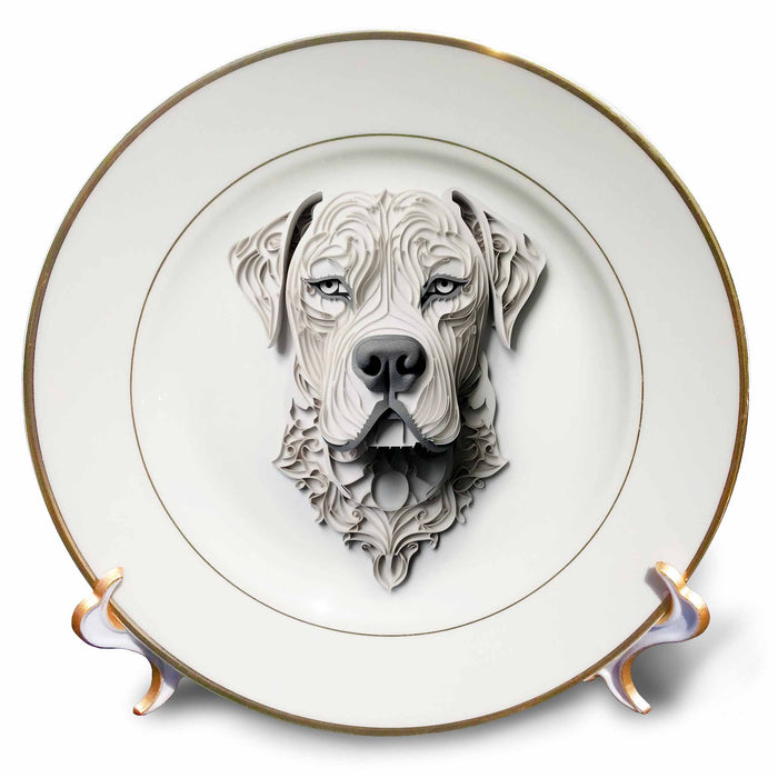 image of 8 inch Porcelain Plate