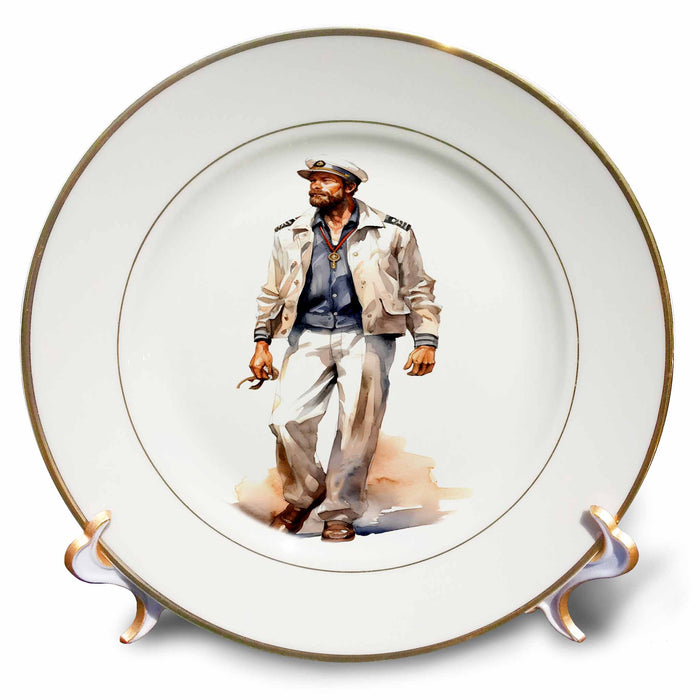 image of 8 inch Porcelain Plate