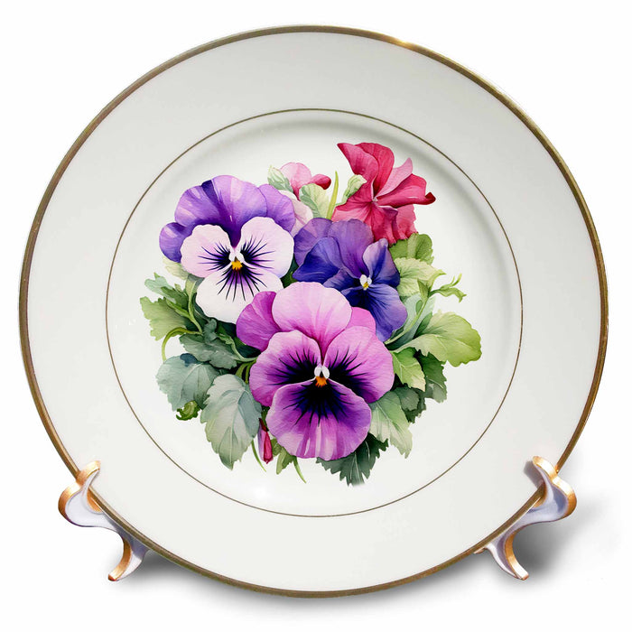 image of 8 inch Porcelain Plate