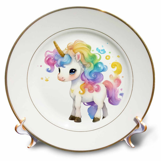 image of 8 inch Porcelain Plate