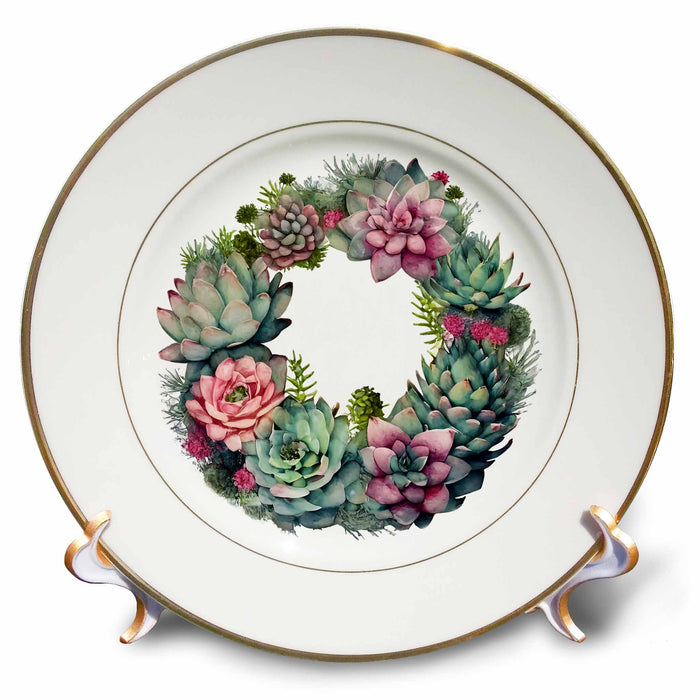 image of 8 inch Porcelain Plate