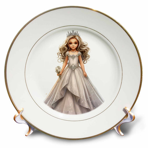 image of 8 inch Porcelain Plate