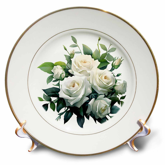 image of 8 inch Porcelain Plate