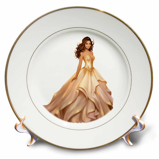 image of 8 inch Porcelain Plate