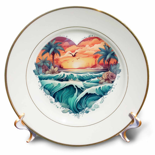 image of 8 inch Porcelain Plate