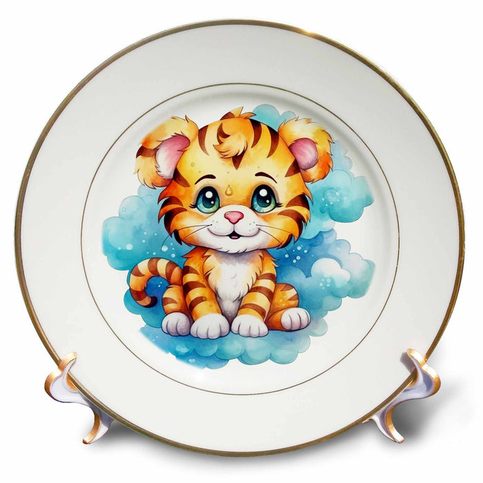 image of 8 inch Porcelain Plate