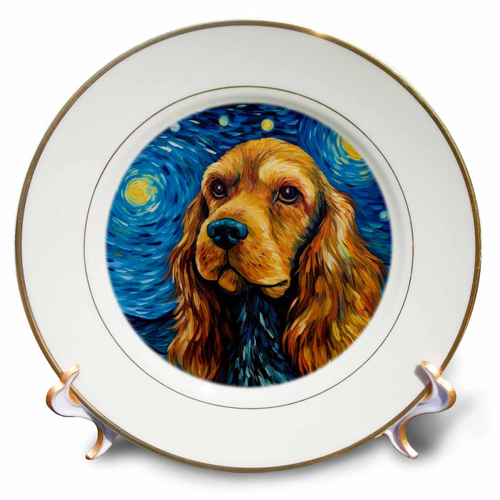 image of 8 inch Porcelain Plate