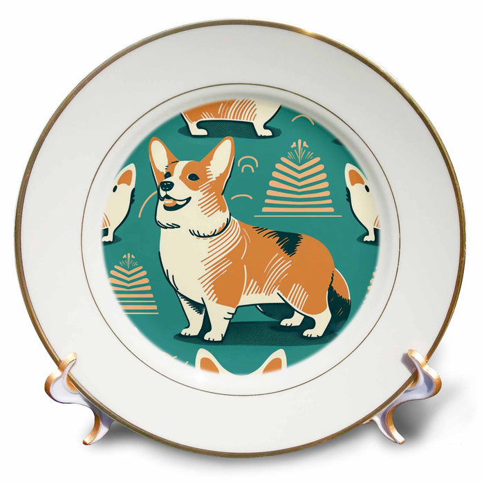 image of 8 inch Porcelain Plate