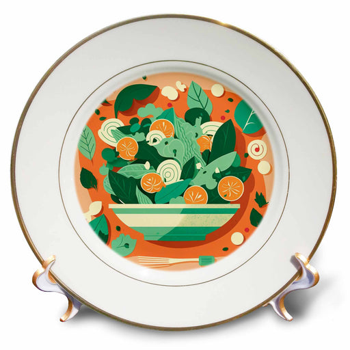 image of 8 inch Porcelain Plate