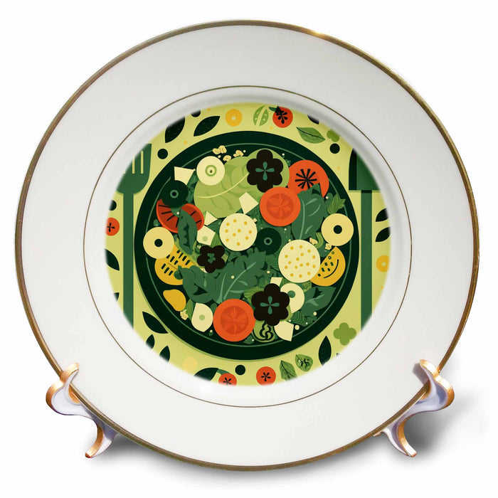 image of 8 inch Porcelain Plate