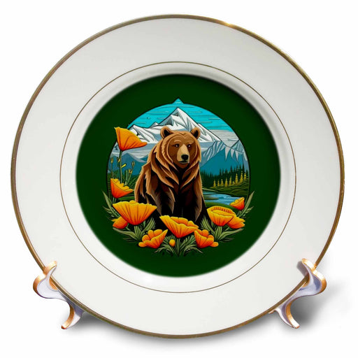 image of 8 inch Porcelain Plate