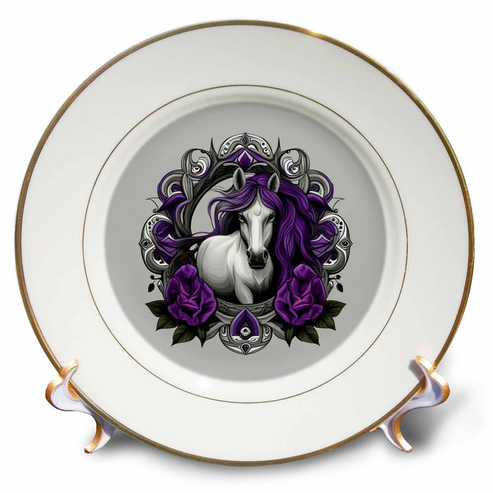 image of 8 inch Porcelain Plate