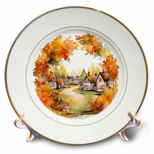 image of 8 inch Porcelain Plate