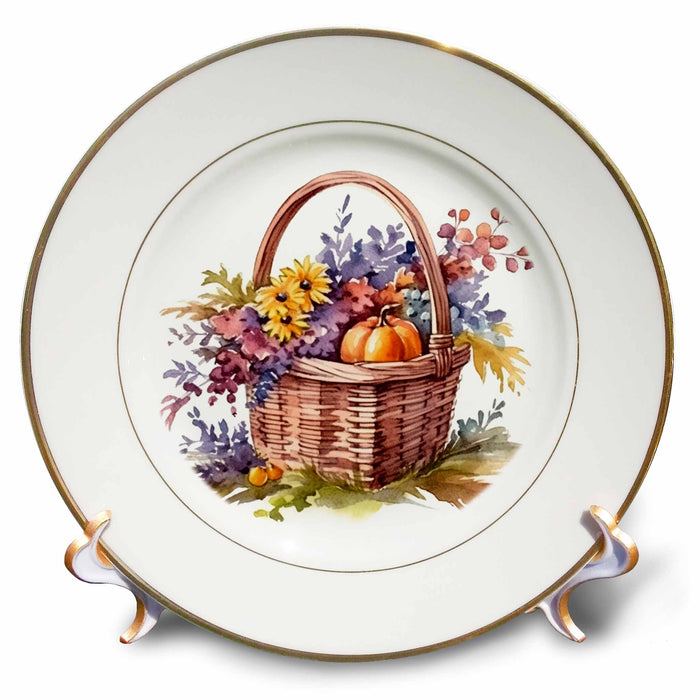 image of 8 inch Porcelain Plate