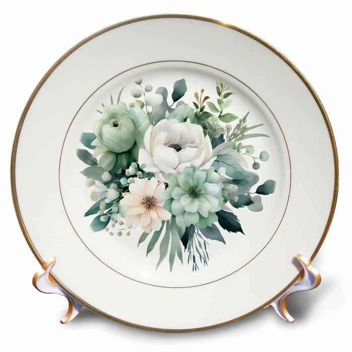 image of 8 inch Porcelain Plate