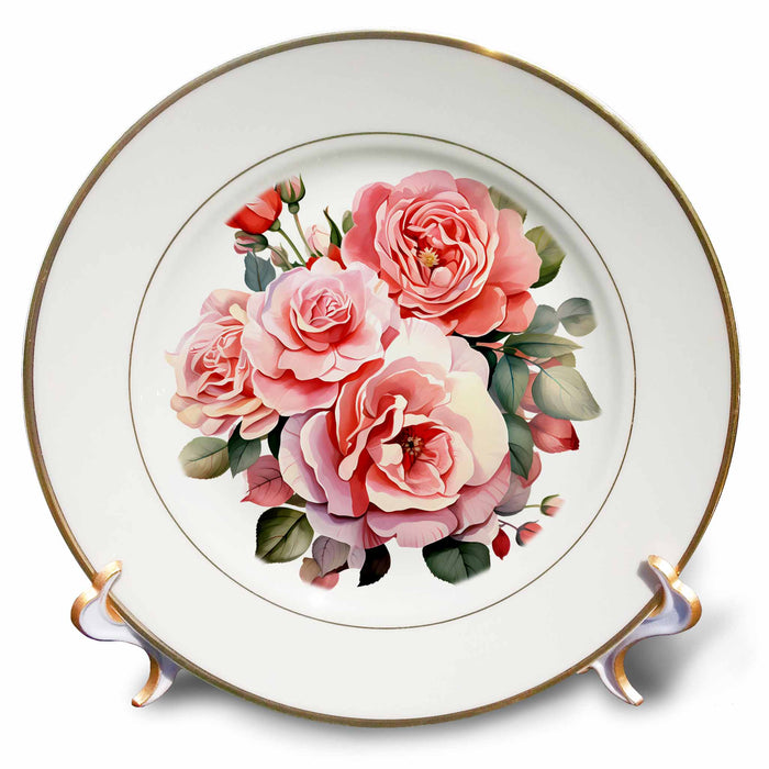 image of 8 inch Porcelain Plate