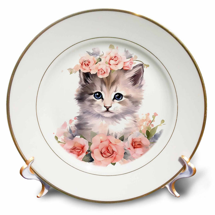 image of 8 inch Porcelain Plate