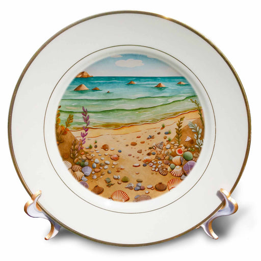 image of 8 inch Porcelain Plate