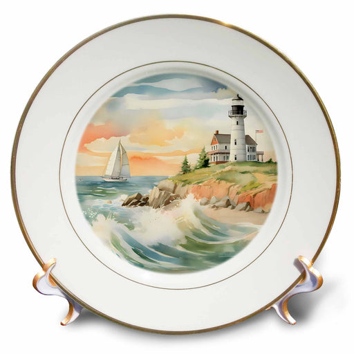 image of 8 inch Porcelain Plate