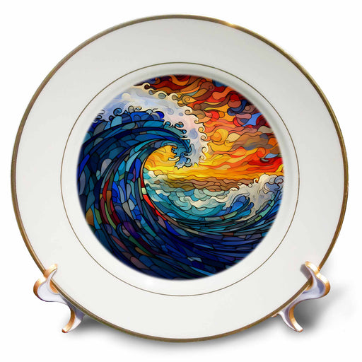 image of 8 inch Porcelain Plate