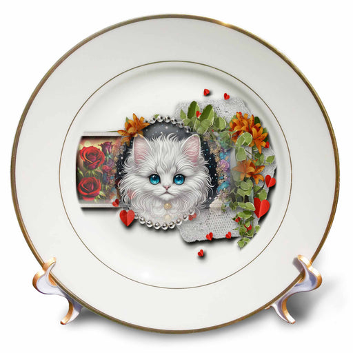 image of 8 inch Porcelain Plate