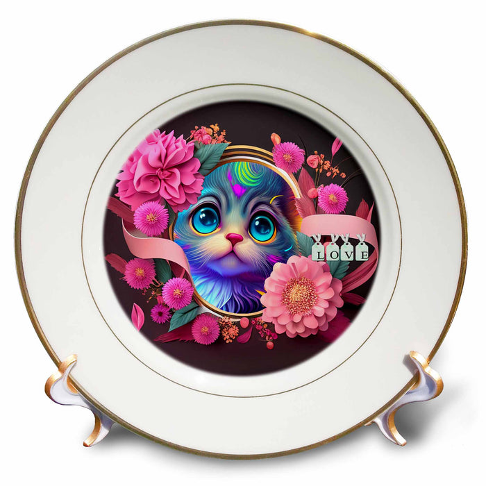 image of 8 inch Porcelain Plate