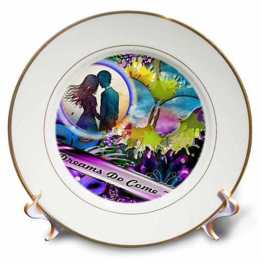 image of 8 inch Porcelain Plate