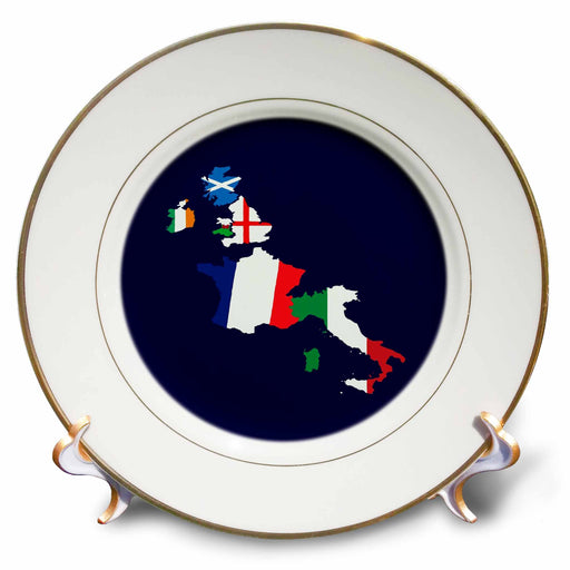 image of 8 inch Porcelain Plate