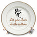 image of 8 inch Porcelain Plate