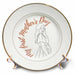 image of 8 inch Porcelain Plate