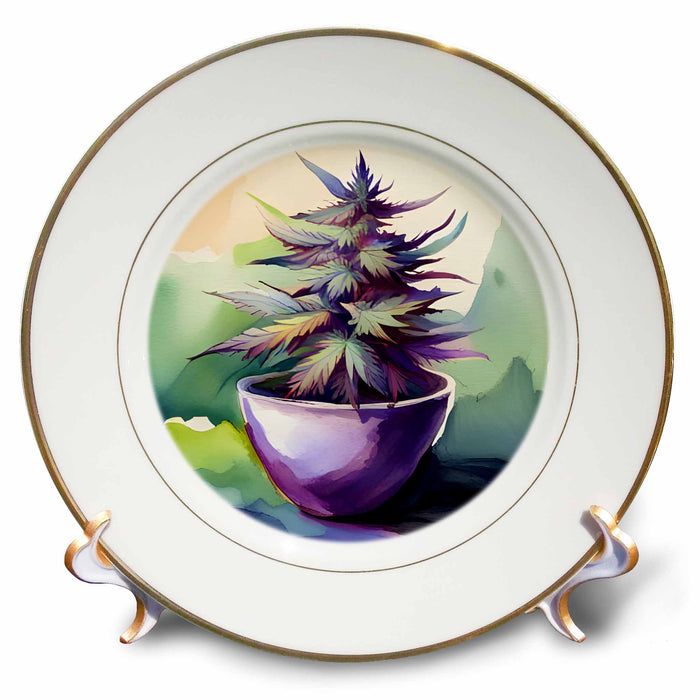 image of 8 inch Porcelain Plate