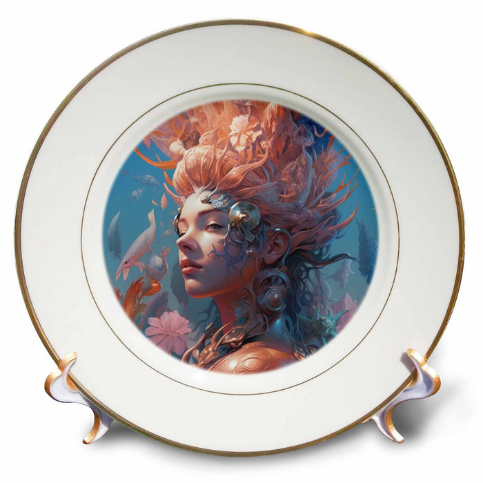 image of 8 inch Porcelain Plate