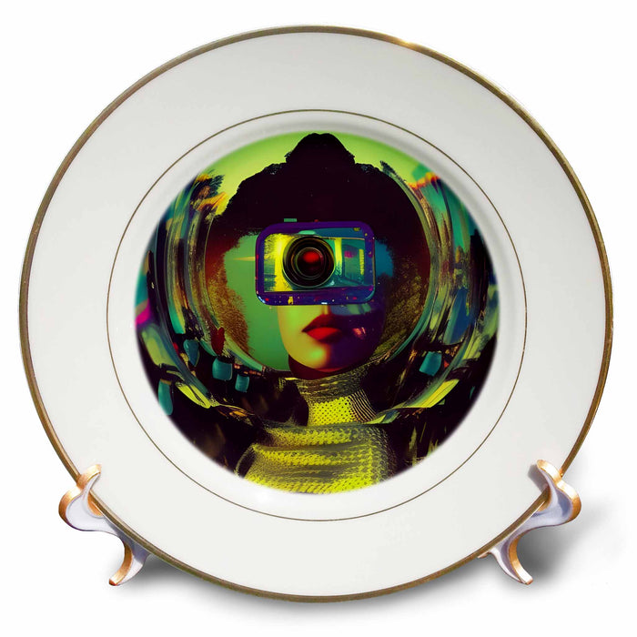 image of 8 inch Porcelain Plate