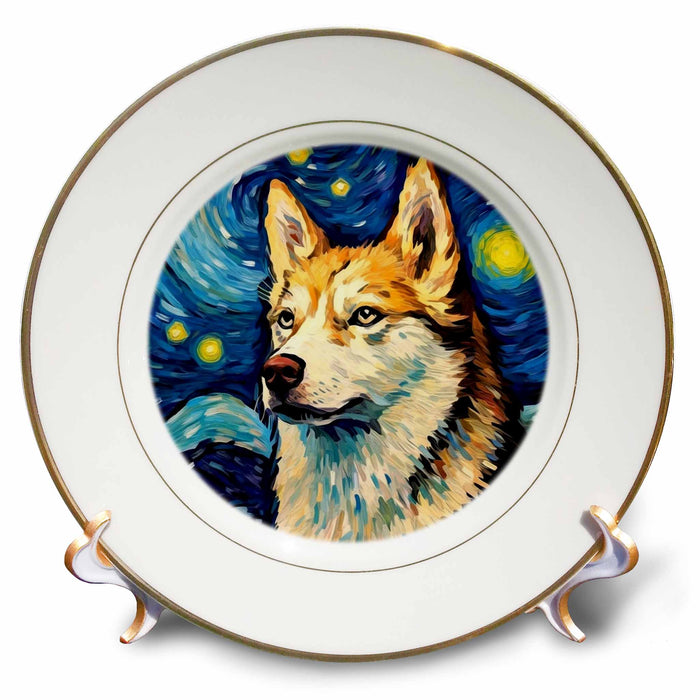 image of 8 inch Porcelain Plate