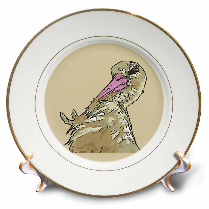 image of 8 inch Porcelain Plate