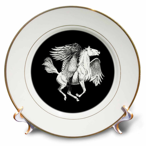 image of 8 inch Porcelain Plate