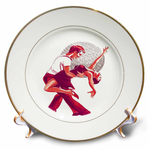 image of 8 inch Porcelain Plate