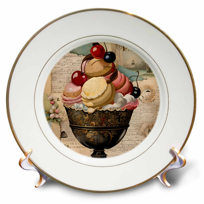 image of 8 inch Porcelain Plate