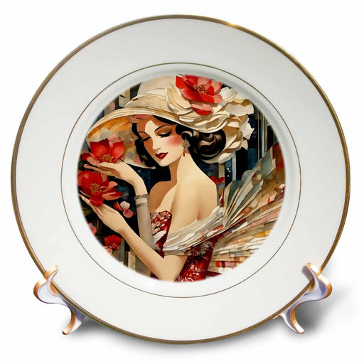 image of 8 inch Porcelain Plate