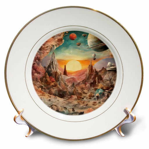 image of 8 inch Porcelain Plate