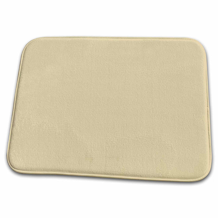 Dish Drying Mat - Print of Medium Almond Designer Colors For Spring And Summer