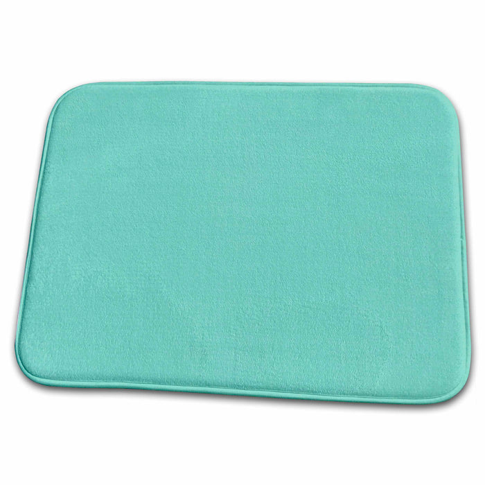 Dish Drying Mat - Print of Pool Aqua Designer Colors For Spring And Summer