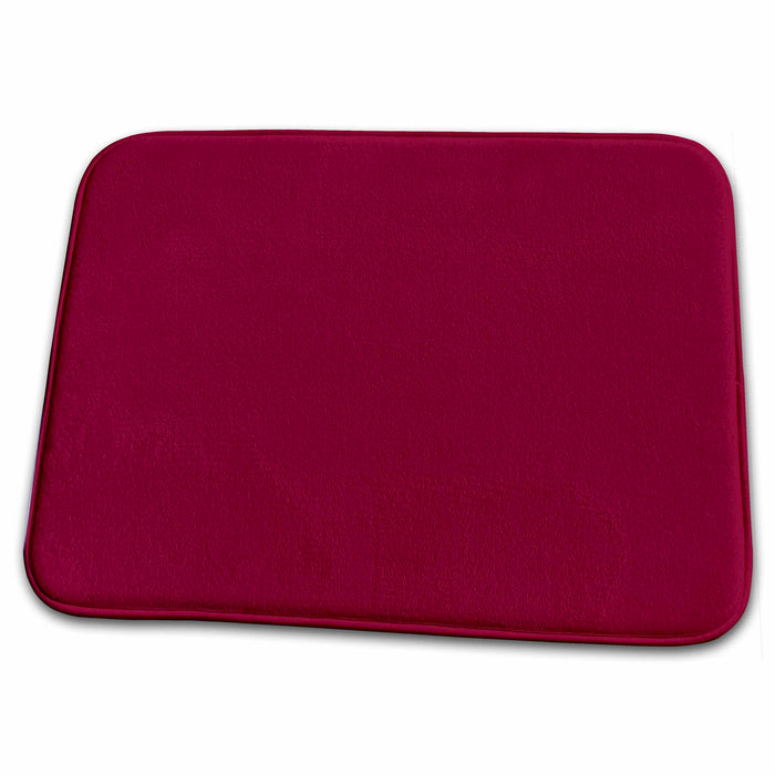 Dish Drying Mat - Print of Medium Claret Designer Colors For Spring And Summer