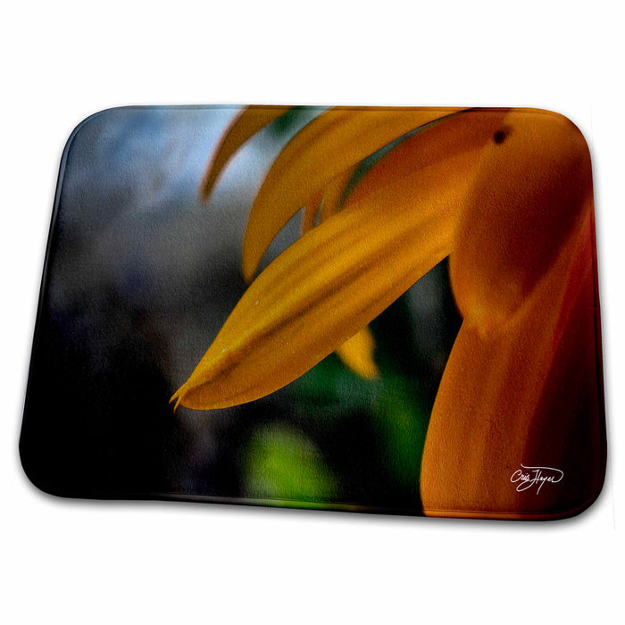 Dish Drying Mat - Passion for the Yellow Flower in Early Morning I Flowers