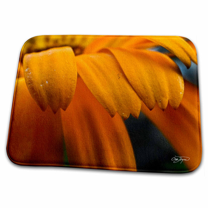 Dish Drying Mat - Passion for the Yellow Flower in Early Morning III Flowers